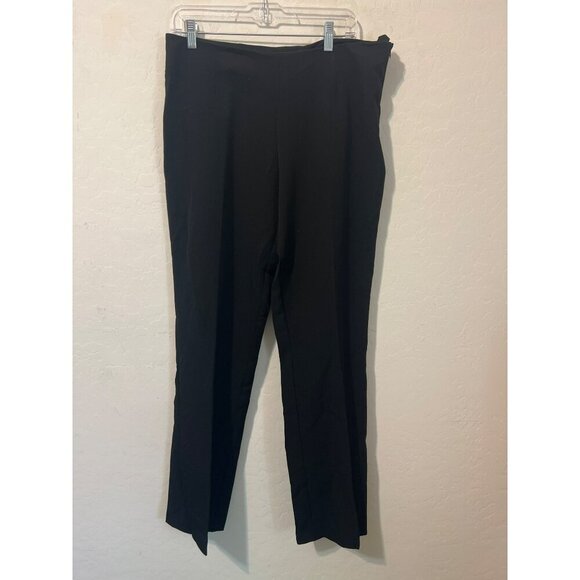 Little Black Pant FitLogic sz 10.2 Dress Pants Officewear Career - Picture 1 of 8